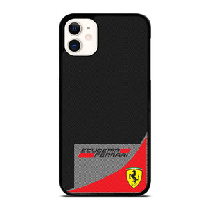 SCUDERIA FERRARI CARBON iPhone 11 Case Cover