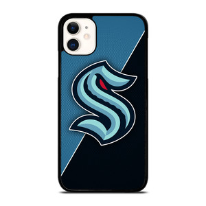 SEATTLE KRAKEN NHL HOCKEY LOGO iPhone 11 Case Cover SEATTLE KRAKEN NHL HOCKEY LOGO iPhone 11 Case Cover