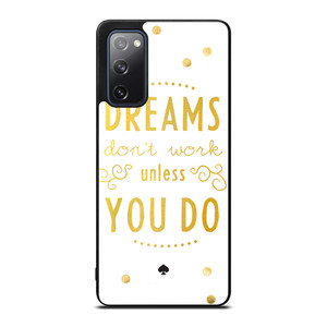 KATE SPADE NEW YORK QUOTES 2 Samsung Galaxy S20 FE Case Cover KATE SPADE NEW YORK QUOTES 2 Samsung Galaxy S20 FE Case Cover