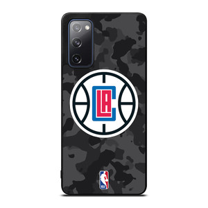 LOS ANGELES CLIPPERS BLACK CAMO Samsung Galaxy S20 FE Case Cover