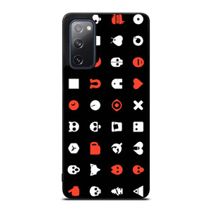 LOVE DEATH AND ROBOTS PATTERN Samsung Galaxy S20 FE Case Cover