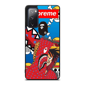 LUFFY ONE PIECE SUPREME BAPE Samsung Galaxy S20 FE Case Cover