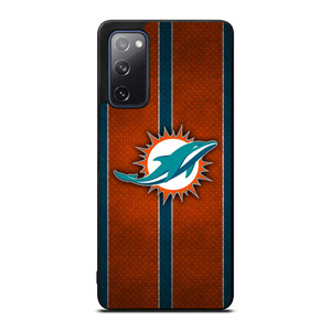 MIAMI DOPHINS NFL METAL STRIPE Samsung Galaxy S20 FE Case Cover