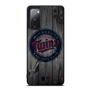 MINNESOTA TWINS BASEBALL MLB WOOD LOGO Samsung Galaxy S20 FE Case Cover