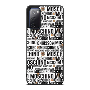 MOSCHINO ABSTRACT LOGO Samsung Galaxy S20 FE Case Cover