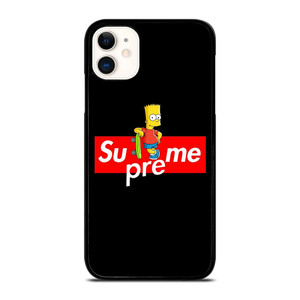 SUPREME BART SIMPSONS SKATEABOARD iPhone 11 Case Cover SUPREME BART SIMPSONS SKATEABOARD iPhone 11 Case Cover