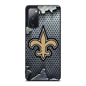 NEW ORLEANS SAINTS BROKEN METAL Samsung Galaxy S20 FE Case Cover