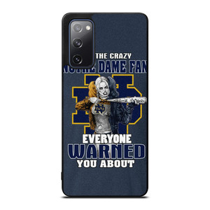 NOTRE DAME FIGHTING HARLEY QUINN Samsung Galaxy S20 FE Case Cover