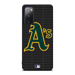 OAKLAND ATHLETICS BASEBALL BLACK Samsung Galaxy S20 FE Case Cover
