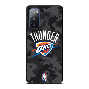 OKLAHOMA CITY THUNDER BLACK CAMO Samsung Galaxy S20 FE Case Cover