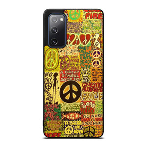 PEACE TAPESTRY PATTERN Samsung Galaxy S20 FE Case Cover PEACE TAPESTRY PATTERN Samsung Galaxy S20 FE Case Cover