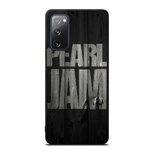 PEARL JAM ROCK BAND WOODEN LOGO Samsung Galaxy S20 FE Case Cover
