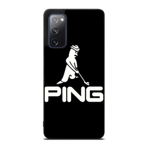 PING GOLF BLACK LOGO Samsung Galaxy S20 FE Case Cover