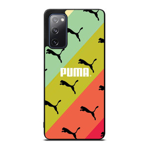 PUMA LOGO STRIPE PATTERN Samsung Galaxy S20 FE Case Cover