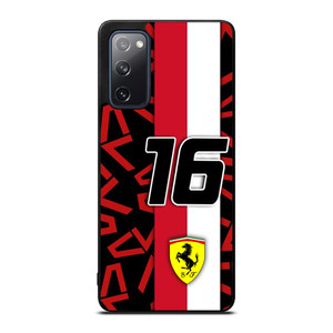 SCUDERIA FERRARI CHARLES LECLERC F1 FORMULA ONE Samsung Galaxy S20 FE Case Cover