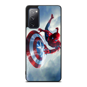 SPIDERMAN X CAPTAIN AMERICA Samsung Galaxy S20 FE Case Cover SPIDERMAN X CAPTAIN AMERICA Samsung Galaxy S20 FE Case Cover