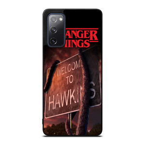 STRANGER THINGS WELCOME TO HAWKINS Samsung Galaxy S20 FE Case Cover