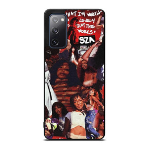 SZA SINGER COLLAGE Samsung Galaxy S20 FE Case Cover SZA SINGER COLLAGE Samsung Galaxy S20 FE Case Cover