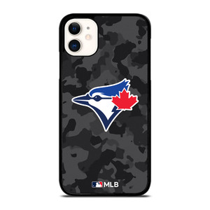TORONTO BLUE JAYS BASEBALL BLACK CAMO iPhone 11 Case Cover TORONTO BLUE JAYS BASEBALL BLACK CAMO iPhone 11 Case Cover