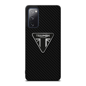 TRIUMPH MOTORCYCLES CARBON FIBER Samsung Galaxy S20 FE Case Cover TRIUMPH MOTORCYCLES CARBON FIBER Samsung Galaxy S20 FE Case Cover