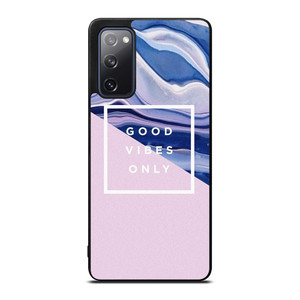TUMBLR GOOD VIBES ONLY PINK MARBLE Samsung Galaxy S20 FE Case Cover TUMBLR GOOD VIBES ONLY PINK MARBLE Samsung Galaxy S20 FE Case Cover