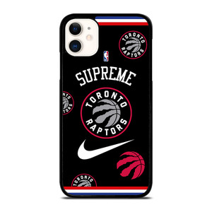 TORONTO RAPTORS NBA X SUPREME NIKE iPhone 11 Case Cover TORONTO RAPTORS NBA X SUPREME NIKE iPhone 11 Case Cover