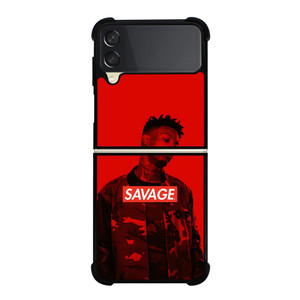 21 SAVAGE RAPPER Samsung Galaxy Z Flip 3 Case Cover