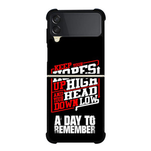 A DAY TO REMEMBER QUOTES Samsung Galaxy Z Flip 3 Case Cover