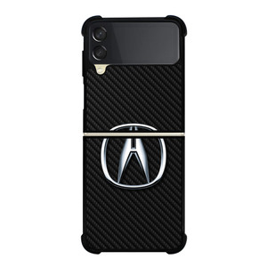 ACURA MOTORS CARBON FIBER Samsung Galaxy Z Flip 3 Case Cover ACURA MOTORS CARBON FIBER Samsung Galaxy Z Flip 3 Case Cover