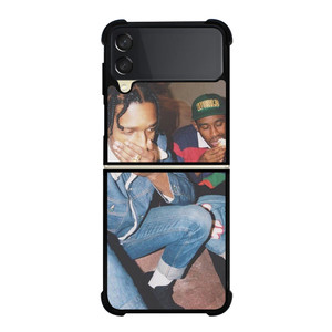ASAP ROCKY TYLER THE CREATOR Samsung Galaxy Z Flip 3 Case Cover ASAP ROCKY TYLER THE CREATOR Samsung Galaxy Z Flip 3 Case Cover