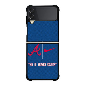 ATLANTA BRAVES NIKE MLB BASEBALL Samsung Galaxy Z Flip 3 Case Cover ATLANTA BRAVES NIKE MLB BASEBALL Samsung Galaxy Z Flip 3 Case Cover