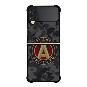 ATLANTA UNITED FC MLS BLACK CAMO Samsung Galaxy Z Flip 3 Case Cover