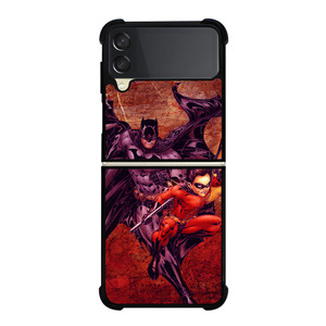 BATMAN AND ROBIN DC SUPERHERO Samsung Galaxy Z Flip 3 Case Cover BATMAN AND ROBIN DC SUPERHERO Samsung Galaxy Z Flip 3 Case Cover