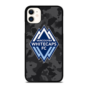 VANCOUVER WHITECAPS FC BLACK CAMO iPhone 11 Case Cover VANCOUVER WHITECAPS FC BLACK CAMO iPhone 11 Case Cover