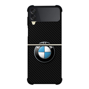 BMW LOGO CARBON FIBER Samsung Galaxy Z Flip 3 Case Cover BMW LOGO CARBON FIBER Samsung Galaxy Z Flip 3 Case Cover
