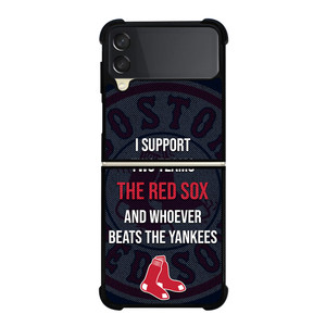 BOSTON RED SOX MLB BASEBALL BANTER FANS 2 Samsung Galaxy Z Flip 3 Case Cover