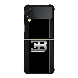 BUGATTI CARBON LOGO Samsung Galaxy Z Flip 3 Case Cover BUGATTI CARBON LOGO Samsung Galaxy Z Flip 3 Case Cover