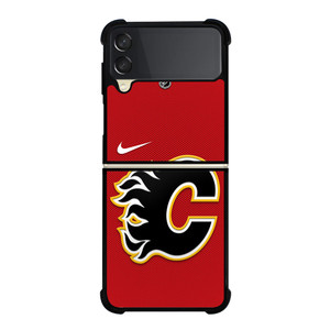 CALGARY FLAMES NHL HOCKEY 3 Samsung Galaxy Z Flip 3 Case Cover CALGARY FLAMES NHL HOCKEY 3 Samsung Galaxy Z Flip 3 Case Cover