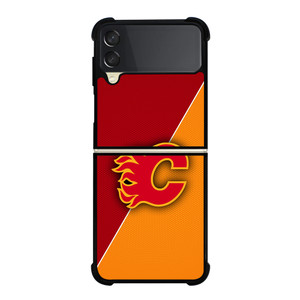 CALGARY FLAMES NHL HOCKEY LOGO Samsung Galaxy Z Flip 3 Case Cover CALGARY FLAMES NHL HOCKEY LOGO Samsung Galaxy Z Flip 3 Case Cover