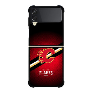 CALGARY FLAMES NHL HOCKEY Samsung Galaxy Z Flip 3 Case Cover CALGARY FLAMES NHL HOCKEY Samsung Galaxy Z Flip 3 Case Cover