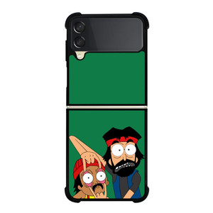 CHEECH AND CHONG CARTOON Samsung Galaxy Z Flip 3 Case Cover CHEECH AND CHONG CARTOON Samsung Galaxy Z Flip 3 Case Cover