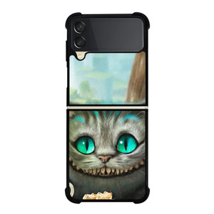 CHESHIRE CAT ALICE IN WONDERLAND CUTE Samsung Galaxy Z Flip 3 Case Cover CHESHIRE CAT ALICE IN WONDERLAND CUTE Samsung Galaxy Z Flip 3 Case Cover