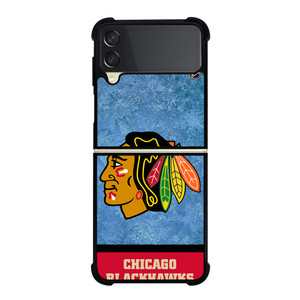 CHICAGO BLACKHAWKS HOCKEY TEAM Samsung Galaxy Z Flip 3 Case Cover CHICAGO BLACKHAWKS HOCKEY TEAM Samsung Galaxy Z Flip 3 Case Cover