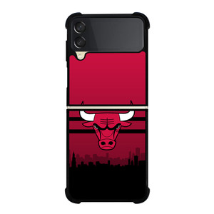 CHICAGO BULLS NBA SKYLINE Samsung Galaxy Z Flip 3 Case Cover CHICAGO BULLS NBA SKYLINE Samsung Galaxy Z Flip 3 Case Cover