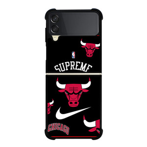CHICAGO BULLS NBA X SUPREME NIKE Samsung Galaxy Z Flip 3 Case Cover CHICAGO BULLS NBA X SUPREME NIKE Samsung Galaxy Z Flip 3 Case Cover
