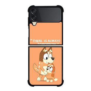 CHILLI HEELER BLUEY CARTOON Samsung Galaxy Z Flip 3 Case Cover