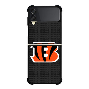 CINCINNATI BENGALS FOOTBALL TEXT Samsung Galaxy Z Flip 3 Case Cover CINCINNATI BENGALS FOOTBALL TEXT Samsung Galaxy Z Flip 3 Case Cover