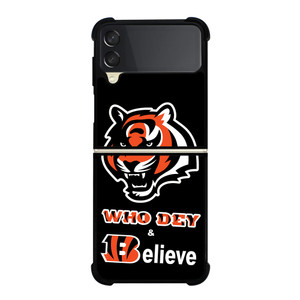 CINCINNATI BENGALS FOOTBALL WHO DEY Samsung Galaxy Z Flip 3 Case Cover CINCINNATI BENGALS FOOTBALL WHO DEY Samsung Galaxy Z Flip 3 Case Cover