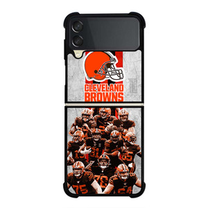 CLEVELAND BROWNS NFL FOOTBALL Samsung Galaxy Z Flip 3 Case Cover
