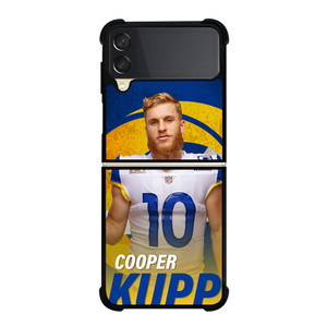 COOPER KUPP LOS ANGELES RAMS 2 Samsung Galaxy Z Flip 3 Case Cover COOPER KUPP LOS ANGELES RAMS 2 Samsung Galaxy Z Flip 3 Case Cover